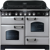 110cm - Dual Fuel Ovens Cookers Rangemaster CDL110EIRP/C Classic Deluxe 110cm Induction Silver