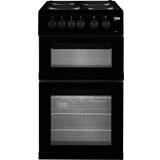 50cm - Electric Ovens Cast Iron Cookers Beko KD533AK Black