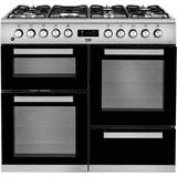 Gas cooker with fan oven Beko KDVF100X Stainless Steel
