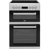 Oven with hob Beko KDC653S Silver