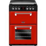60cm - Electric Ovens Ceramic Cookers Stoves Richmond 600E 60cm Electric Ceramic Mini 444444721 Jalapeno Red