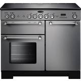Rangemaster 100cm - Electric Ovens Ceramic Cookers Rangemaster KCH100ECSS/C Kitchener 100cm Electric Ceramic Stainless Steel