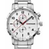 Wenger Wrist Watches Wenger Attitude Chonograph 44mm 10ATM (01.1543.110)