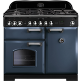 Cookers Rangemaster CDL100DFFSB/C Classic Deluxe 100cm Dual Fuel Blue