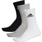 adidas Cushioned Crew Socks 3-pack Unisex - Medium Grey Heather/Medium Grey Heather/Black/White