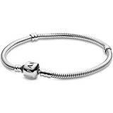 Jewellery Pandora Moments Snake Link Bracelet - Silver