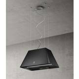 60cm - Black - Free Hanging Extractor Fans Elica Ikona Light PRF0165082 60cm, Black