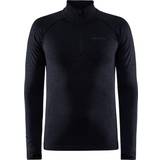 Craft Sportswear Active Comfort Core Dry Halfzip Baselayer Men - Black