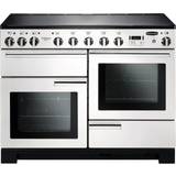 110cm Cookers Rangemaster PDL110EIWH/C Professional Deluxe 110cm Electric Induction White