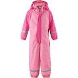 Hidden Zip Rain Overalls Children's Clothing Reima Roiske Rain Overall - Powder Pink (520278-3049)