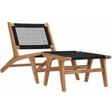 Teak Sun Chairs Garden & Outdoor Furniture vidaXL 49368