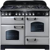 Dual Fuel Ovens Cookers Rangemaster CDL110DFFRP/C Classic Deluxe 110 Dual Fuel Chrome, Silver