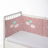 Polyester Bumpers Kid's Room Haciendo el Indio Rabbit and Cloud Protection for cot