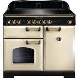 High Light Zone Induction Cookers Rangemaster CDL100EICR/B Classic Deluxe 100 Induction Beige