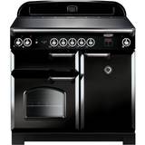 Gas Ovens Induction Cookers Rangemaster CLA100EIBL/C Classic 100cm Electric Induction Black