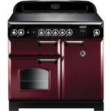 Gas Ovens Induction Cookers Rangemaster CLA100EICY/C Classic 100cm Induction Cranberry Red