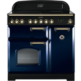 90cm - Dual Fuel Ovens Ceramic Cookers Rangemaster CDL90ECRB/B Classic Deluxe 90cm Electric Ceramic Blue