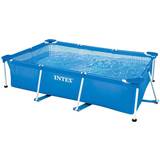 Intex Freestanding Pools Intex Family Frame Pool 2.6x1.6x0.65m