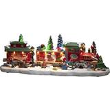 Christmas Villages on sale Konstsmide Train Carriages Multicolour Christmas Village 48cm