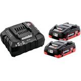 Batteries - Power Tool Chargers Batteries & Chargers Metabo Basic Set 2xLiHD 4.0Ah SE