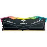 TeamGroup DDR5 RAM Memory TeamGroup T-Force Delta RGB Black DDR5 6400MHz 2X16GB (FF3D532G6400HC40BDC01)