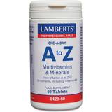 Manganese Vitamins & Minerals Lamberts A-Z Multi 60 pcs