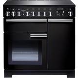 90cm Cookers Rangemaster PDL90EIGB/C Professional Deluxe 90cm Induction Black