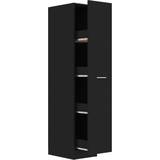 Wood Storage Cabinets vidaXL Apothecary Storage Cabinet 30x150cm