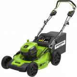 Greenworks Self-propelled - With Collection Box Battery Powered Mowers Greenworks GD60LM51SP Solo Battery Powered Mower