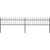 VidaXL Fences vidaXL Garden Fence with Spear Top 340x110cm