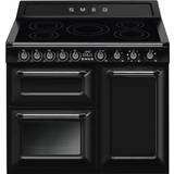 Electric Ovens - Self Cleaning Cookers Smeg TR103IBL Black