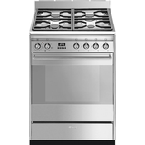 Dual Fuel Ovens Gas Cookers on sale Smeg SUK61MX9 Stainless Steel