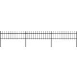VidaXL Fences vidaXL Garden Fence with Spear Top 510x110cm