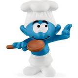 The Smurfs Toy Figures Schleich Chef Smurf