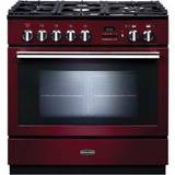 Rangemaster Electric Ovens Gas Cookers Rangemaster PROP90FXPDFFCY/C Red