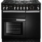 90cm - Gas Ovens Cookers Rangemaster PROP90NGFGB/C Black