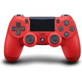 Sony PlayStation 4 Game Controllers Sony DualShock 4 V2 Controller - Magma Red