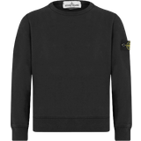 Stone Island Junior Fleece Back Crew Sweatshirt - Black