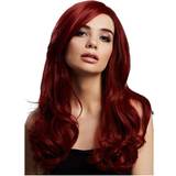 Smiffys Fever Khloe Wig Ruby Red