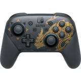 Nintendo switch controller Nintendo Switch Pro Controller - Monster Hunter: Rise Edition - Black/Gold