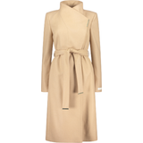 Brown - Women - Wool Coats Ted Baker Rose Wool Wrap Coat - Camel