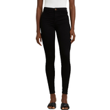 Black - Women Jeans River Island Molly Mid Rise Skinny Jeans - Black
