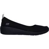Fabric Low Shoes Skechers Arya Airy Days - Black