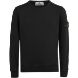 Sweatshirts Stone Island Boy's Badge Sleeve Sweatshirt - Black