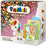 Plastic Creativity Sets PlayMais MOSAIC Dream Unicorn creative craft kit for girls & boys from 3 years 2300 6 mosaic templates with unicorns stimulates creativity & motor skills natural toy