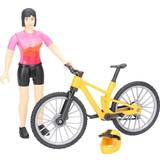 Bruder Action Figures Bruder Mountain Bike Cyclist with Bike