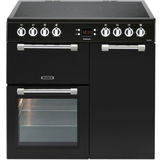 90cm - Electric Ovens Ceramic Cookers Leisure Cookmaster CK90C230K 90cm Electric Black