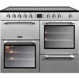 100cm Cookers Leisure CK100C210S 100cm Cookmaster Electric Silver, Black