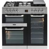 Leisure 90cm Gas Cookers Leisure Cuisinemaster CS90F530X 90cm Dual Fuel Silver, Stainless Steel