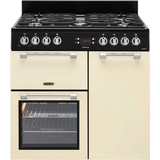 Leisure Electric Ovens Gas Cookers Leisure Cookmaster CK90G232C 90cm Gas Beige